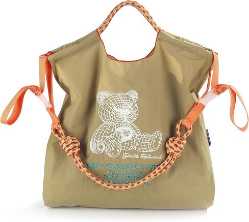 حقيبة حمل الكرة والسلسلة للنساء ، حقيبة حمل قابلة للطي مع مقبض حقيبة اليد الكتف الكبيرة للسفر ، العمل in Kuwait