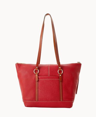 Dooney & Bourke Handbags for Women, Pebble Grain Leather Tote Bag with Zipper & Compartments in Kuwait