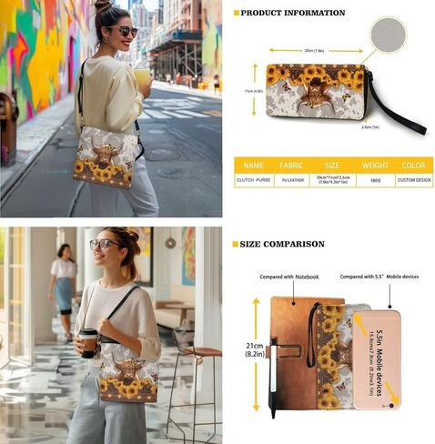 مجموعة دلو كروس كيس للنساء سيدة ، محفظة جلدية ومحفظة مجموعة دلو كبيرة مع محفظة in Kuwait