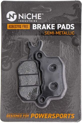 NICHE Rear Right Brake Pad Set for Can-Am Defender Traxter 715900382 Semi-Metallic 2 Pack in Saudi Arabia