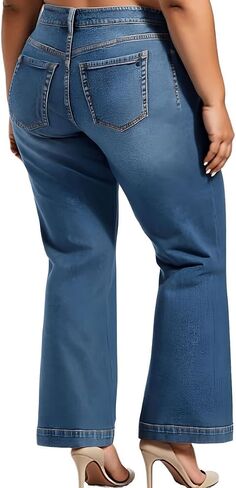 Jessica Simpson Women's True Love Trouser Wide Leg Jean in Saudi Arabia