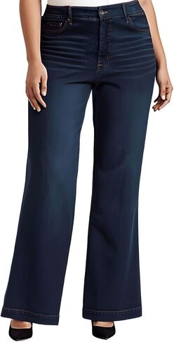 Jessica Simpson Women's True Love Trouser Wide Leg Jean in Saudi Arabia