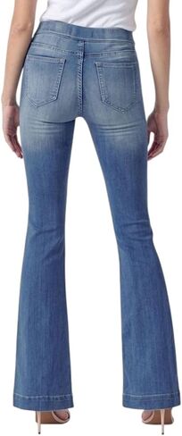Cello Jeans Women's Mid Rise Easy Flare Pull On Jeggings in Kuwait