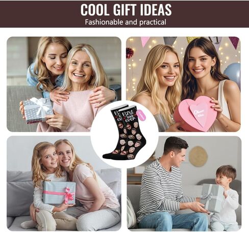 Artsadd Custom Face Socks - Funny Personalized Socks with Picture - Gifts for Men, Dad, Fathers Day, Birthday in Saudi Arabia