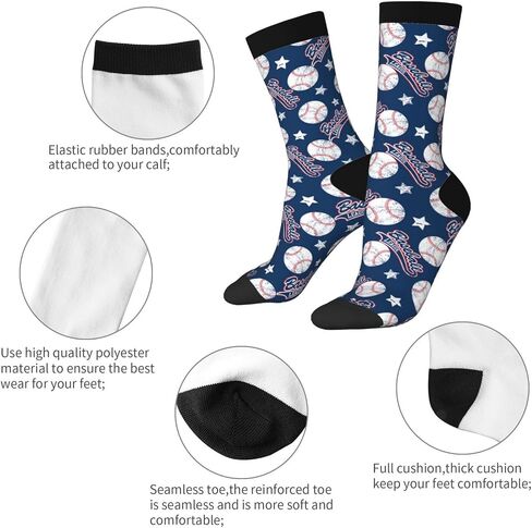 Rescue Firefighter Fire Truck Dress Socks Novel Funny Crew socks Contrast Socks in Kuwait