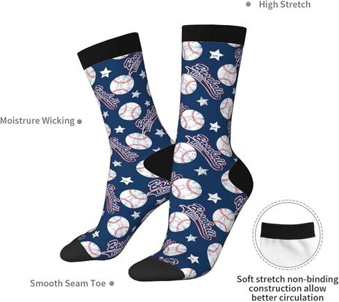 Rescue Firefighter Fire Truck Dress Socks Novel Funny Crew socks Contrast Socks in Kuwait