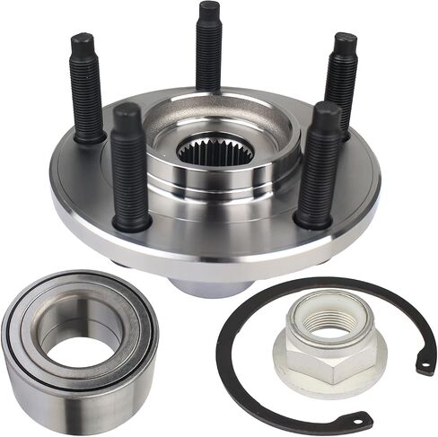 POROD 518517 Front Wheel Hub Bearing Assembly for 2007-2010 Ford Edge ، 2007-2010 Lincoln MKX in Saudi Arabia