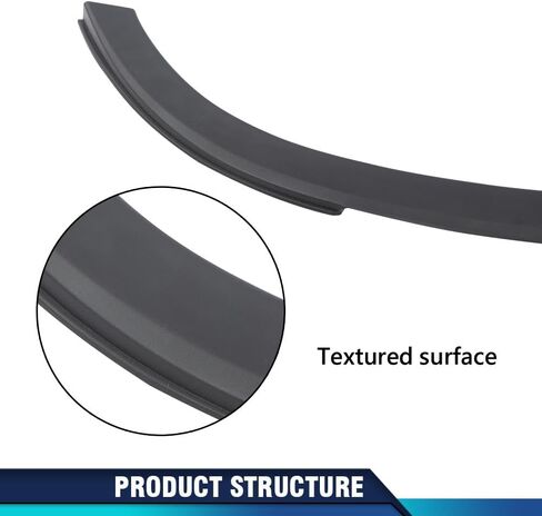 PIT66 الخلفية اليمنى Fender Wheel Flare Trim صب متوافق مع Chevy Trax LTZ 2013-2016/TRAX Premier 2017-2020/TRAX (عارضة الأزياء: LS ، LT) 2013-2022 95298242 ، GM1791123 in Kuwait