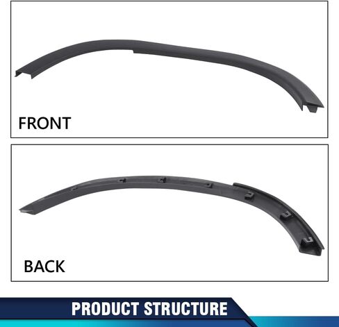 PIT66 Rear Right Fender Wheel Flare Trim Molding Compatible with Chevy Trax LTZ 2013-2016/Trax Premier 2017-2020/Trax (submodel: LS, LT) 2013-2022 95298242, GM1791123 in Saudi Arabia