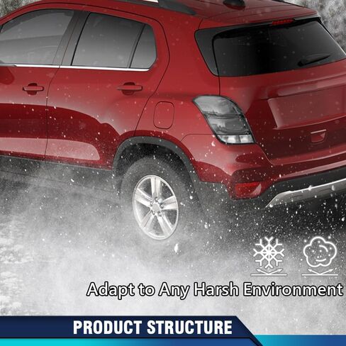 PIT66 Rear Right Fender Wheel Flare Trim Molding Compatible with Chevy Trax LTZ 2013-2016/Trax Premier 2017-2020/Trax (submodel: LS, LT) 2013-2022 95298242, GM1791123 in Saudi Arabia
