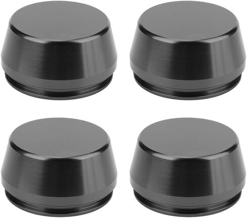 RTX Black Widow Center - Hub (4 PCS 56 Mm / 2.2 Incloy Universal Car Rim Rim Center Cover Cover Cover Aluminium Mody Part) (Black) in Saudi Arabia