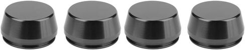 RTX Black Widow Center - Hub (4 PCS 56 Mm / 2.2 Incloy Universal Car Rim Rim Center Cover Cover Cover Aluminium Mody Part) (Black) in Saudi Arabia