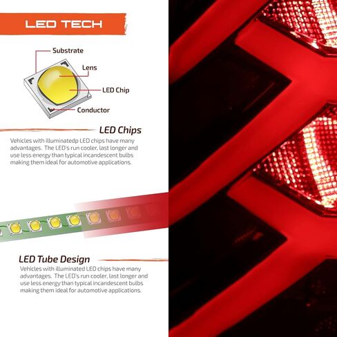 Akkon - Fits 2009-2018 Dodge Ram 1500 2500 3500 Truck [Full LED] in Saudi Arabia