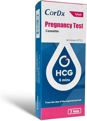 CorDx One Step hCG Pregnancy Test Cassette - 3 Pack in Saudi Arabia