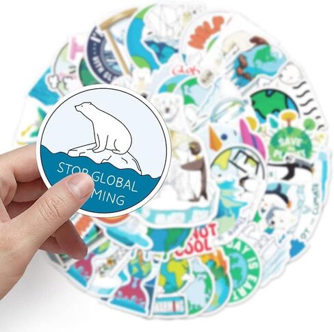 50Pcs Wild Brown Bear Stickers Cute Brown Bear Decal for Camp Window Stickers Hiking Decals for Cars in Saudi Arabia