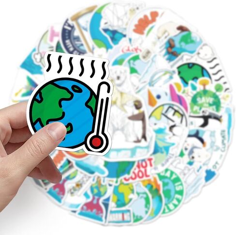 50Pcs Wild Brown Bear Stickers Cute Brown Bear Decal for Camp Window Stickers Hiking Decals for Cars in Saudi Arabia
