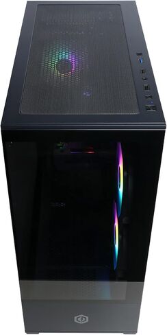 CyberPowerPC Gamer Master Gaming PC ، AMD Ryzen 7 8700f 4.1Ghz ، Geforce RTX 5060 TI 8GB ، 16GB DDR5 ، 1TB PCIE 4.0 SSD ، WIFI Ready & Windows 11 Home (GMA2900A2) in Kuwait