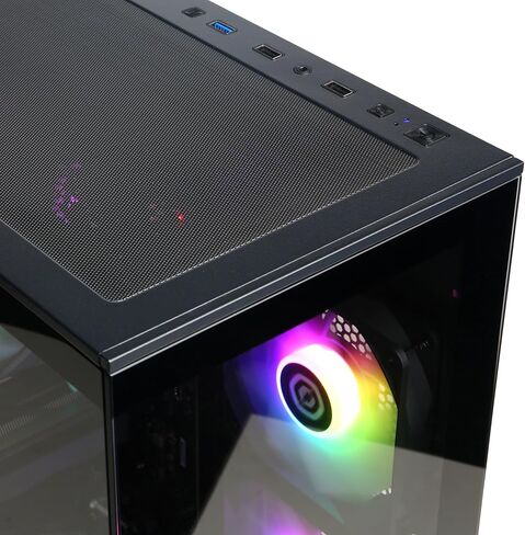 CyberPowerPC Gamer Master Gaming PC ، AMD Ryzen 7 8700f 4.1Ghz ، Geforce RTX 5060 TI 8GB ، 16GB DDR5 ، 1TB PCIE 4.0 SSD ، WIFI Ready & Windows 11 Home (GMA2900A2) in Kuwait