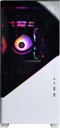 CyberPowerPC Gamer Master Gaming PC ، AMD Ryzen 7 8700f 4.1Ghz ، Geforce RTX 5060 TI 8GB ، 16GB DDR5 ، 1TB PCIE 4.0 SSD ، WIFI Ready & Windows 11 Home (GMA2900A2) in Kuwait