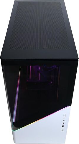 CyberPowerPC Gamer Master Gaming PC ، AMD Ryzen 7 8700f 4.1Ghz ، Geforce RTX 5060 TI 8GB ، 16GB DDR5 ، 1TB PCIE 4.0 SSD ، WIFI Ready & Windows 11 Home (GMA2900A2) in Kuwait