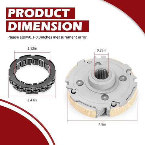 Wet Clutch Centrifugal Carrier & Bearing for Honda Rancher 350 TRX350 FE FM TE TM 2000-2006 22535-HN5-670 in Saudi Arabia