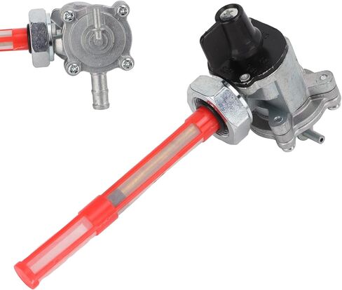 Fuel Petcock Valve Direct OE استبدال 16950-MEM-674 ، صمام الوقود للدراجات النارية Petcock متوافق مع Honda VTX1300C/R/T/S 2004-2009 in Kuwait
