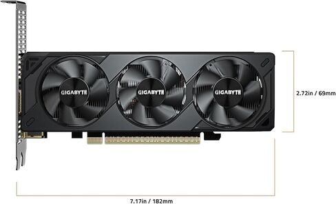 Gigabyte Geforce RTX 5060 Windforce OC 8G Graphics Card ، 8GB 128-Bit GDDR7 ، PCIE 5.0 ، Windforce Cooling System ، GV-N5060WF2OC-8GD VIDEO in Kuwait