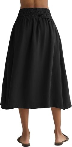 Bella Dahl Women's Smocked Waist Gathered Skirt in Saudi Arabia
