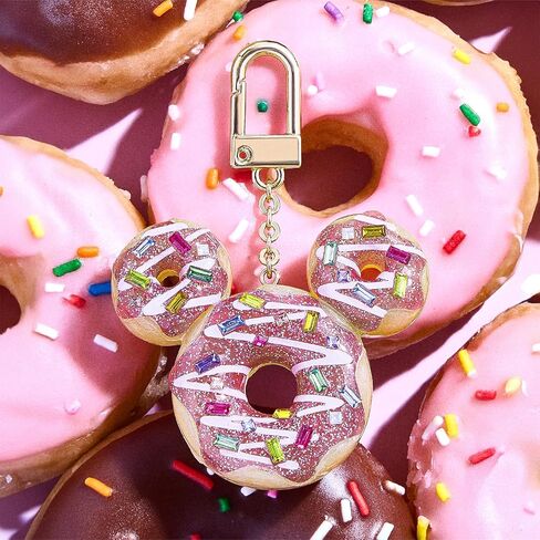 Disney Mickey Mouse Chocolate Donut Bag Charm in Kuwait