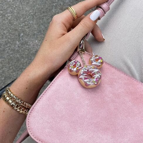 Disney Mickey Mouse Chocolate Donut Bag Charm in Kuwait