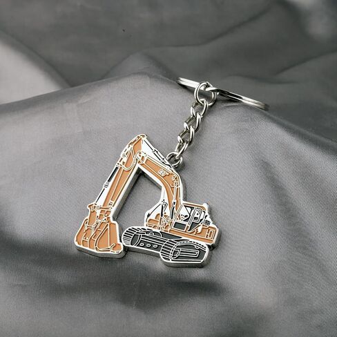 WSNANG Excavator Gifts for Men - Construction Party Keychain & Driver Keychain - Fathers Day Gift in Saudi Arabia