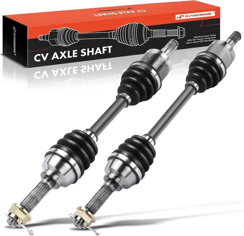 A-Premium Pair (2) Front CV Axle Shaft Assembly Compatible with Suzuki King Quad 400 2008-2021, Driver and Passenger Side, Replace# 54902-27H00, 54902-27H01 in Saudi Arabia