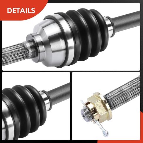 A-Premium Pair (2) Front CV Axle Shaft Assembly Compatible with Suzuki King Quad 400 2008-2021, Driver and Passenger Side, Replace# 54902-27H00, 54902-27H01 in Saudi Arabia