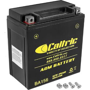 Caltric Agm Battery Compatible with Suzuki Vl1500 Vl-1500 Vl1500B Intruder 1500 1998-2004 in Saudi Arabia