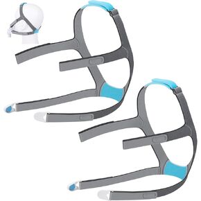CPAP CPAP forffit f30-2 pack strac قابلة للتعديل مع مقاطع مغناطيسية ، ملاءمة آمنة لقناع الوجه الكامل ، الحجم القياسي in Kuwait