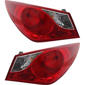 Outer Tail Light Compatible With Hyundai Sonata 2011 2012 2013 Driver Left And Passenger Right Side Pair Set Taillamp in Saudi Arabia
