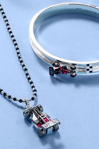 Alex and Ani Hot Wheels™ Racecar Pendant Necklace in Kuwait