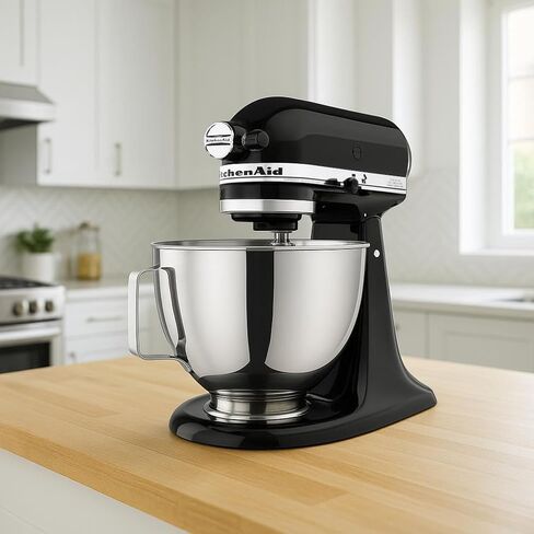 Kitchen Aid Tilt-Head Stand Mixer 4.5 Quart KSM85PBER, Empire Red in Kuwait