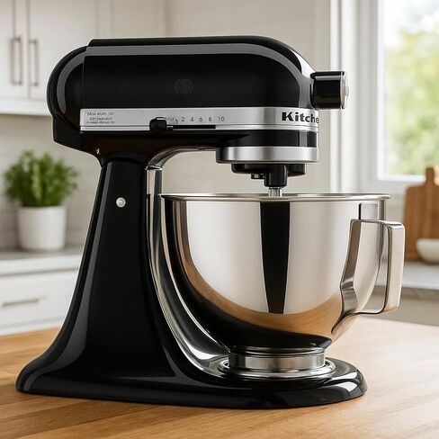 Kitchen Aid Tilt-Head Stand Mixer 4.5 Quart KSM85PBER, Empire Red in Kuwait