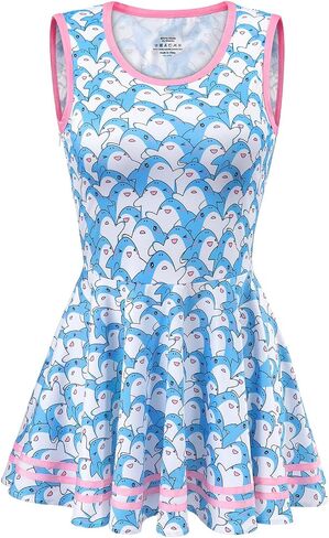 Littleforbig Women Silkylessless Sombory Shark Friend Bodycon Mini Skirt in Saudi Arabia