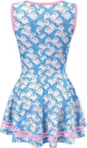 Littleforbig Women Silkylessless Sombory Shark Friend Bodycon Mini Skirt in Saudi Arabia