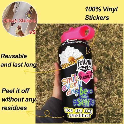 DETICKERS Glow in The Dark Stickers for Kids Stickers for Water Bottles Teens Waterproof Glow in The Dark Stickers for Ceiling Room Decor in Saudi Arabia