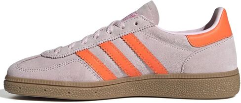 adidas Women's Handball Spezial Sneakers, Sandy Pink/Off White/Gum, Size 7.5 in Saudi Arabia