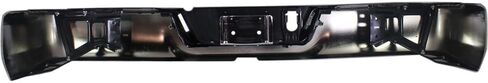 MBI AUTO - Steel Chrome, Rear Step Bumper Assembly for 2009-2018 Dodge RAM 1500 w/Single Exhaust, CH1103117 in Saudi Arabia