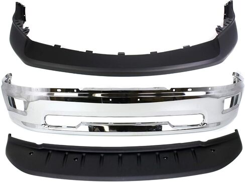 مجموعة غلاف المصد من Garage-Pro متوافقة مع RAM 1500 2011-2012 ، Dodge RAM 1500 2009-2010 للنماذج التي لا تحتوي على حزمة رياضية مقدمة ، أعلى in Saudi Arabia