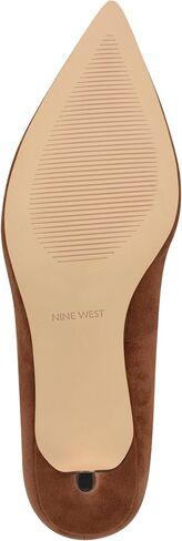 Nine West Women's Arlene Pump, Cognac Suede 121, 11 in Saudi Arabia