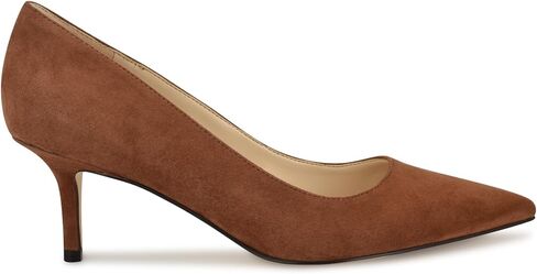 Nine West Women's Arlene Pump, Cognac Suede 121, 11 in Saudi Arabia