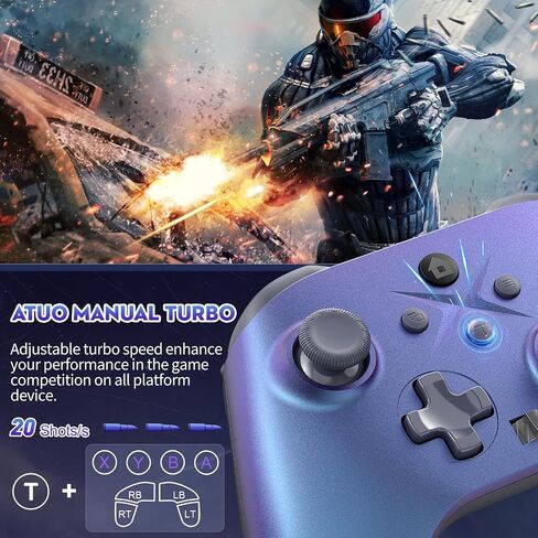 وحدة تحكم سلكية Lenisuole لحزمة Xbox 360 1 ، متوافقة مع Xbox 360/360 S/360 E ، مع مقبس سماعة رأس مزدوج ، 2.5 مم in Kuwait