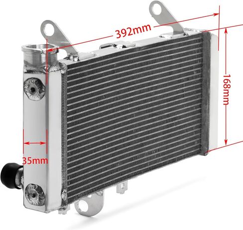 مبرد تبريد المبرد من الألومنيوم لسوزوكي SV650 2017-2023 17710-18K00 in Saudi Arabia