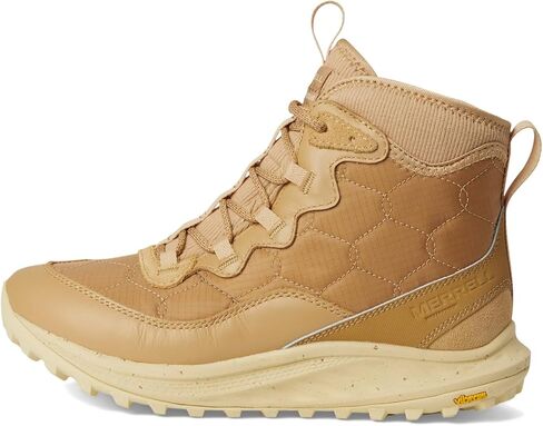 Merrell Women's Antora 3 Thermo Mid Zip Waterproof Hiking Boot, Tan, 7 in Saudi Arabia